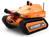 消防滅火機(jī)器人 （第1代，油動(dòng)液壓、120國產(chǎn)消防水炮）